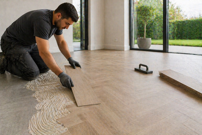 PVC vloer laten leggen door vakman in Tilburg